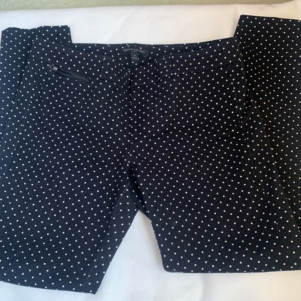 Black Polka Dot Pants Women